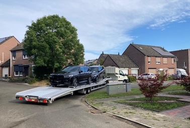 Autotransport naar Nederland